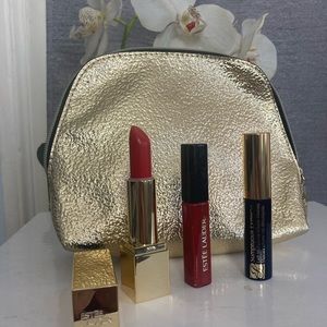 Brand new Estée Lauder lip/eye makeup set